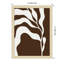Retro Matisse Inspired Abstract Botanical 2 Brown-1552394913-1552394914