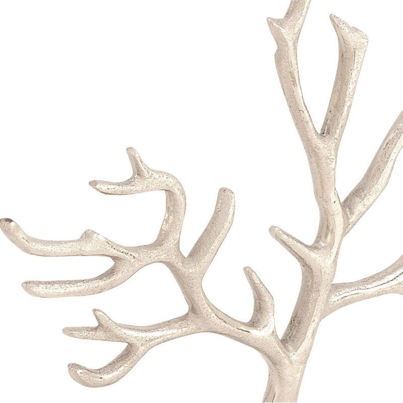 CosmoLiving by Cosmopolitan Jewelry Stand, Metallic Silver