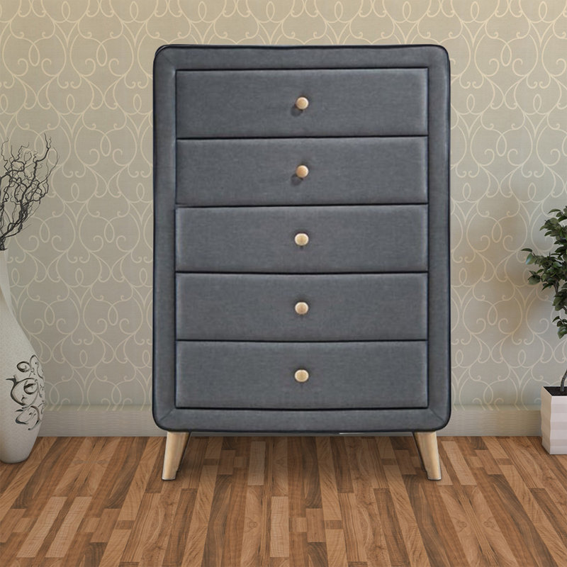 Commode Markease, Gris foncé