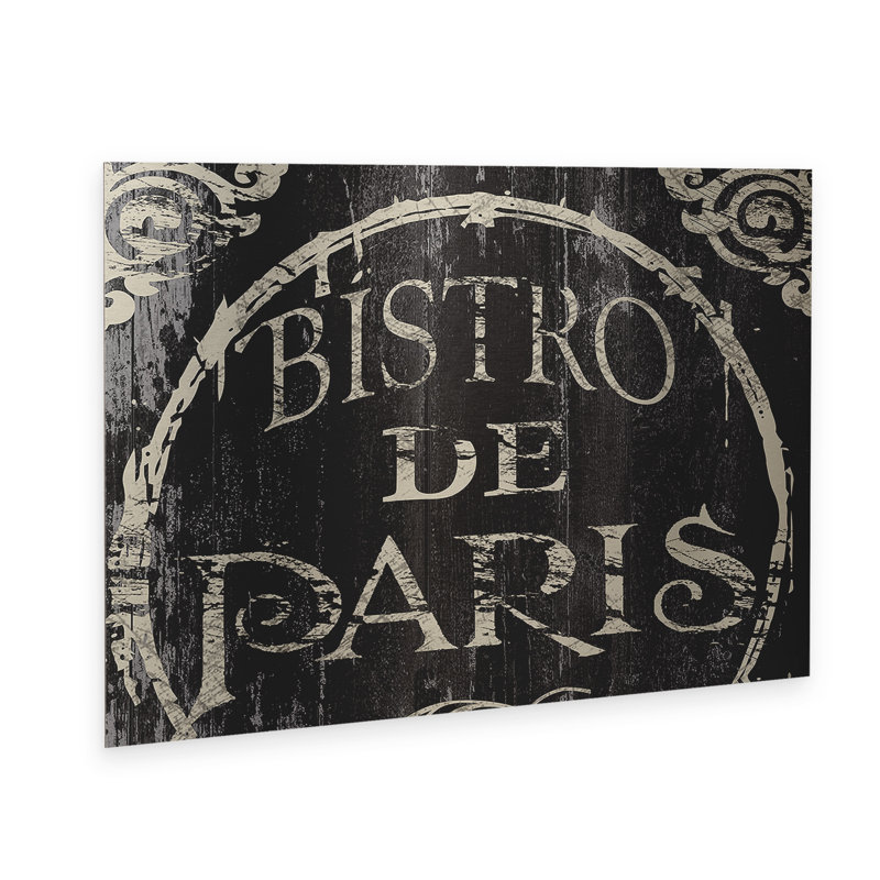 Art flottant en aluminium brossé Colour Bakery
