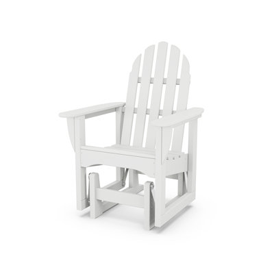 Fauteuil oscillant classique POLYWOOD Adirondack