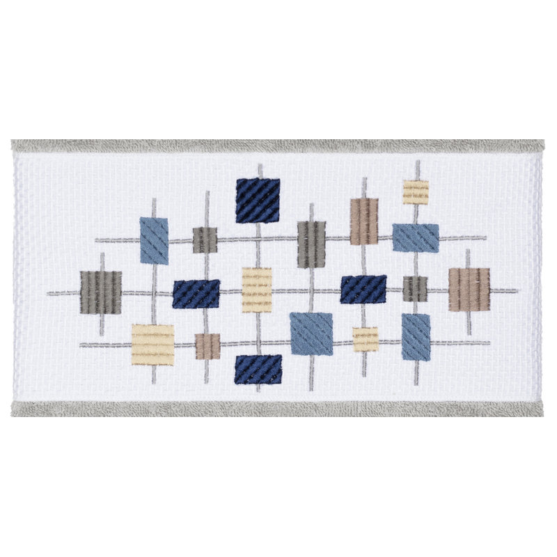 Serviette de bain Khloe, Gris clair