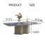 Table basse en pierre bleue