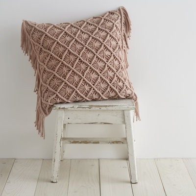 Geometric Square Throw Pillow Cover