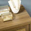 Buffet avec portes en rotin
