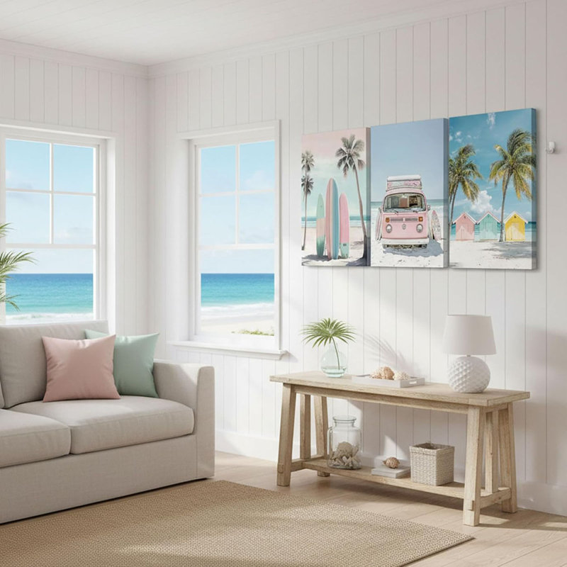 3 Piece Wrapped Canvas Print