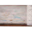Tapis oriental transitionnel à motif floral Oushak 4 x 6