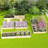 Arlmont & Co. Raised Fir Wood Garden Bed 49" X 49" Open Base Garden Bed W/ Composting Bin