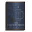 Art mural en métal Williston Forge «Coffee Blueprint 1 1ndigo» par Marco Fabiano-1174902639