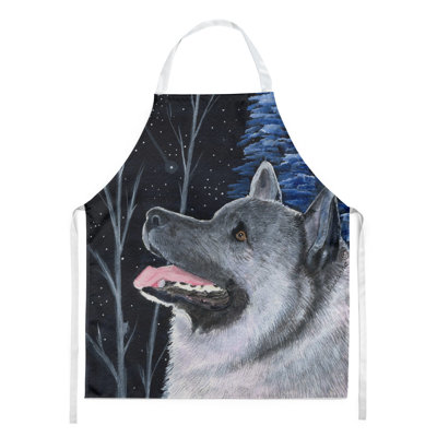 No Pattern Bib Apron