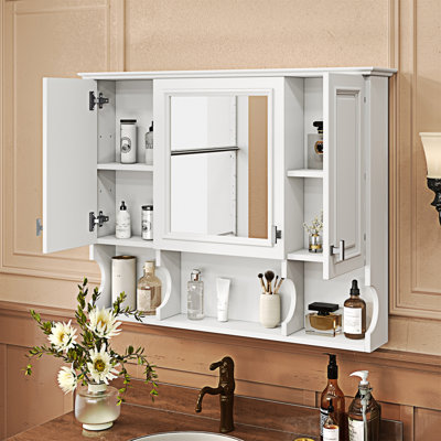 Armoire à pharmacie murale avec miroir