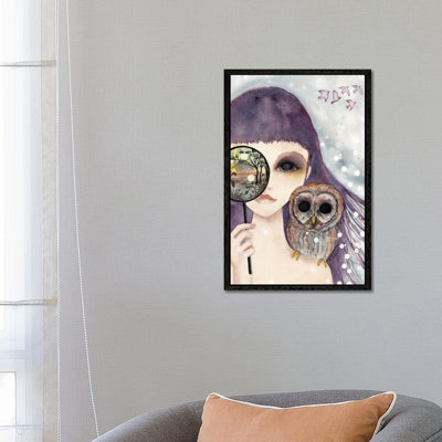 Big Eyed Girl See 1 Piece Painting on Canvas