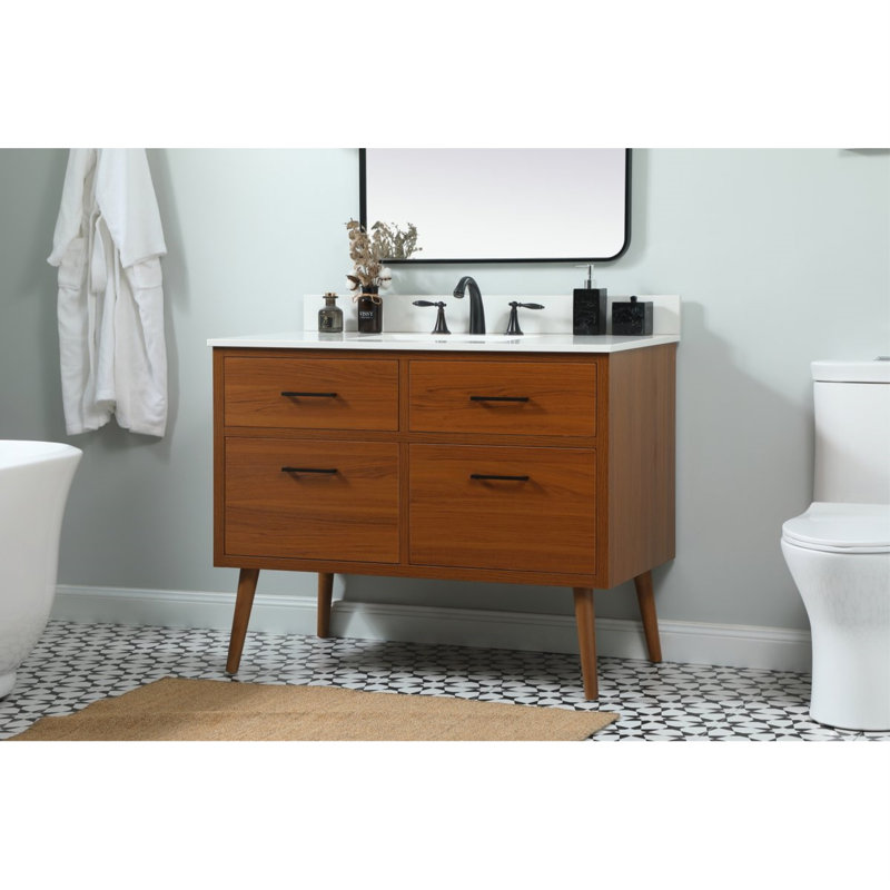 Ensemble de meuble-lavabo simple 42 po Steinfeldt, Teck