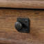 Bureau d'ordinateur avec huche, finition brune-1971380153