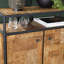 Mcclung 90cm Solid Wood Sideboard