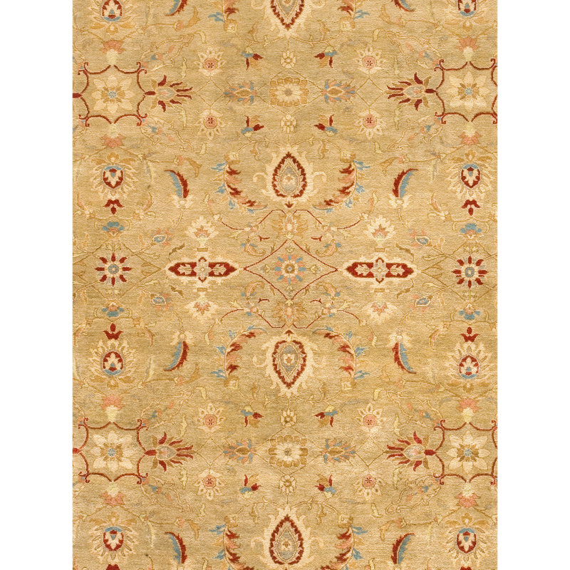 Wool Oriental Area Rug, Rectangle 9' x 12'