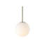 Luminaire suspendu en forme de globe à 1 lumière Jacere-116415413-115384712