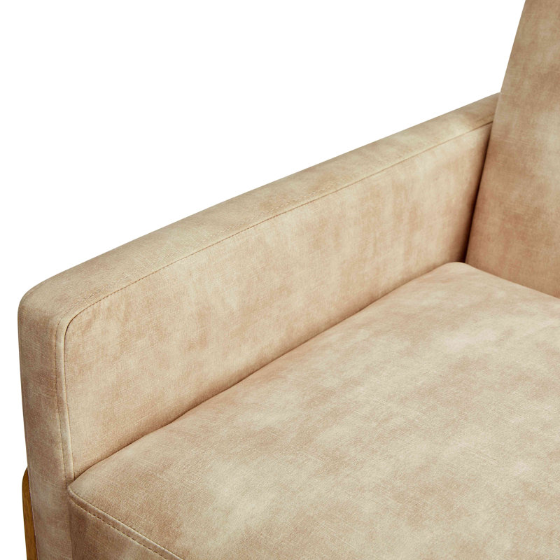 Fauteuil d'appoint capitonné, Sable