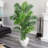 Areca Palm Artificial Tree in White Planter