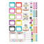 Planificateur de cours de confettis