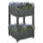 Planter Raised Flower Bed with Rattan Look Plant Box Polypropylene-504758264-504758265