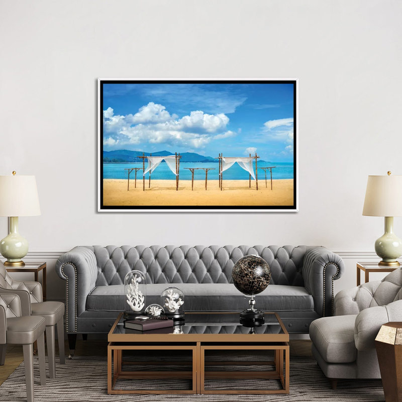 «Just Breathe and Relax» par Ben Heine - reproduction de photo, H 40 po x l 60 po x 1,5 po, Toile blanche encadrée
