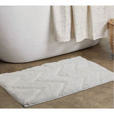 Desrae Cotton Blend Bath Mat