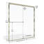 Porte de douche demi-cadre l 40 po x l 44 po x H 65,5 po-16481974-16481975