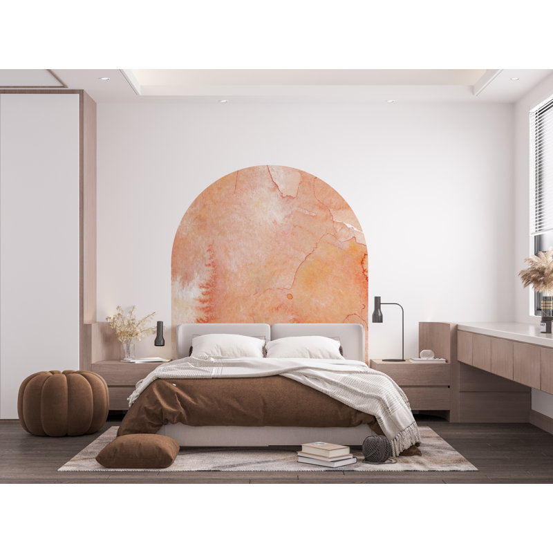 Autocollant mural Boho, autocollant d'arche de lit, autocollant mural de haie, autocollant mural arche, autocollant mural arche