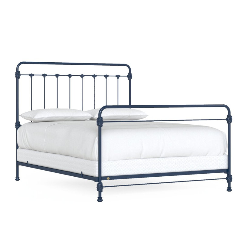 Lit en fer Picket Fence, King, Marine