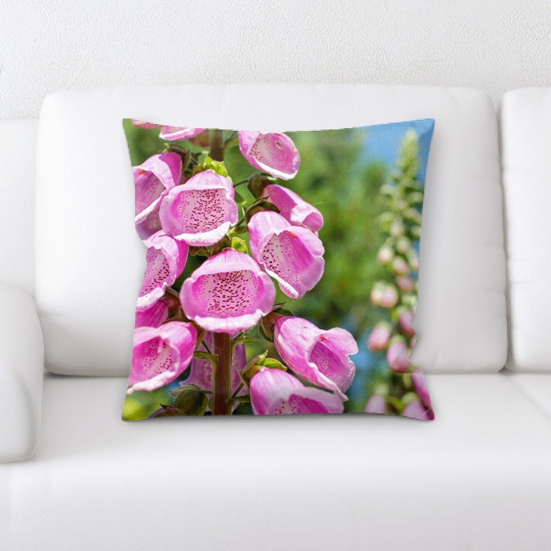 Microsuede Throw Pillow