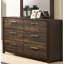 Commode double l 6 tiroirs Ashoka