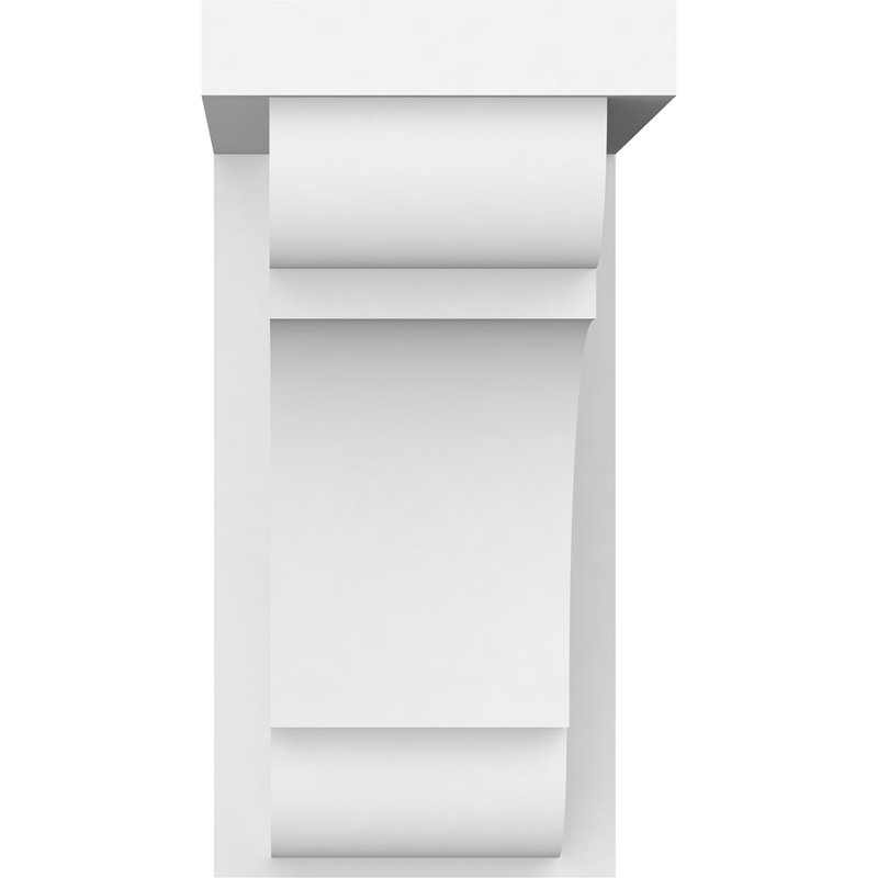 Standard Bryant Architectural Grade PVC Bracket, 7" H x 3.5" W x 7" D
