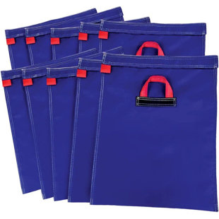 Hullaballoo Durable Vinyl Sand Bags, Outdoor Indoor Anchor Safety Product For Inflatable Bounce House, Water Slides, Canopies And Tents, Holds 50 Pound Capacity, 10 Pack (Set of 10)