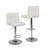 Sachel Swivel Faux Leather Adjustable Hydraulic Bar Stool Dining Chair, 2pcs-1595424701
