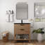 Contreplaqué de meuble-lavabo 30 po avec 2 tiroirs (LPB01030IMO-BL9075BK)
