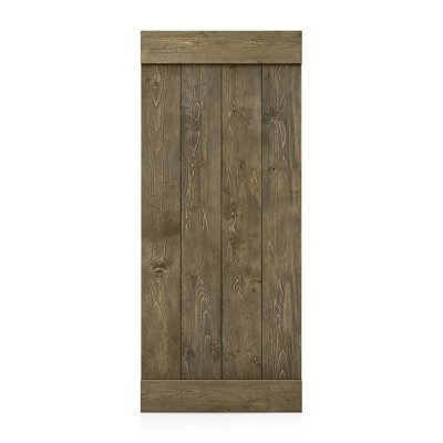 Solid Pine Wood Bathroom Stall Partition Door Slab