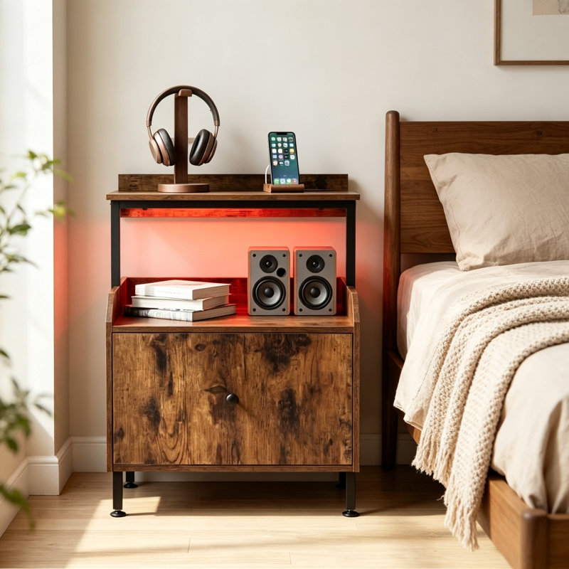 40.5 cm W Bedside Table