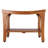 Grayson Teak shower bench