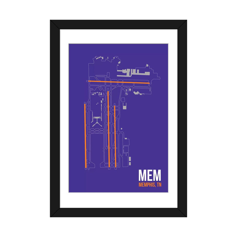 "Memphis", impression sur toile, Papier d'art encadré noir, Blanc, H 32 po x l 24 po x P 1 po