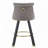 Velvet Upholstered Barstools set of 2-1937479433