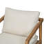 Fauteuil club d'extérieur en bois d'acacia Westin (ensemble de 2)