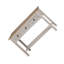 122 cm W Solid Wood Top Console Table