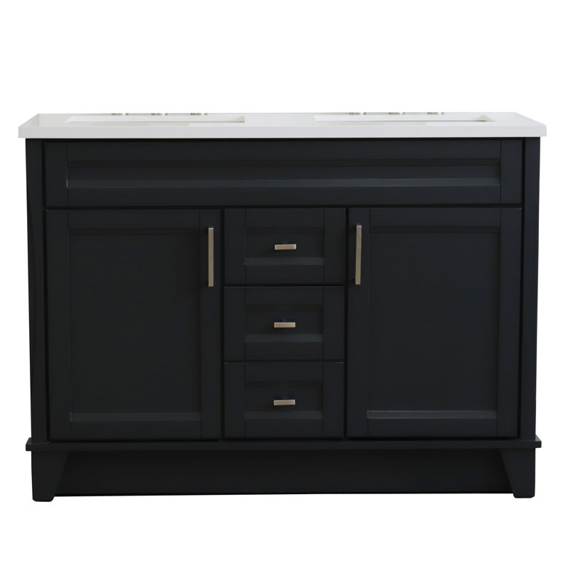 Ensemble de meuble-lavabo double 49 po Bucci