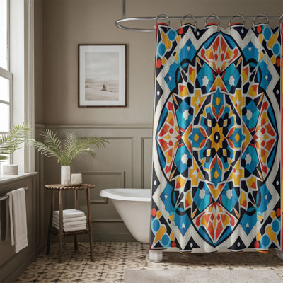 Moroccan Aesthetic - Rideau de douche standard 1 pièce