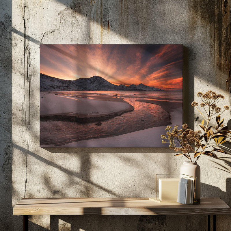 Sunset Canvas Print, 76.2 cm H x 50.8 cm W