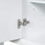 Meuble-lavabo 36 po avec lavabo, 1 armoire et 3 tiroirs, panneau de bois massif et panneau de fibres à densité moyenne, blanc-121294540