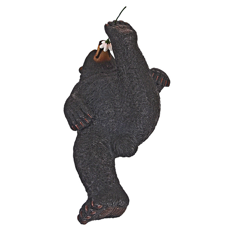 Smell the Flowers Garden Bear Statue