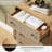 Cevat Rattan 5-Drawers Dresser,Thickened Curved Profile Design-714776231