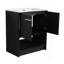 Meuble-lavabo 30 po avec lavabo en céramique, 2 portes à fermeture douce, meuble-lavabo autoportant, contreplaqué-788269687-788269681